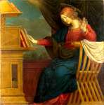 Gaudenzio Ferrari - The Annunciation - The Virgin Mary